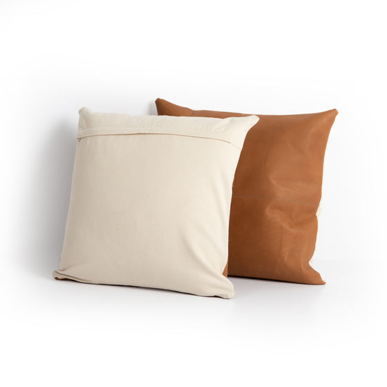 Sandro Leather Pillow-Set of 2